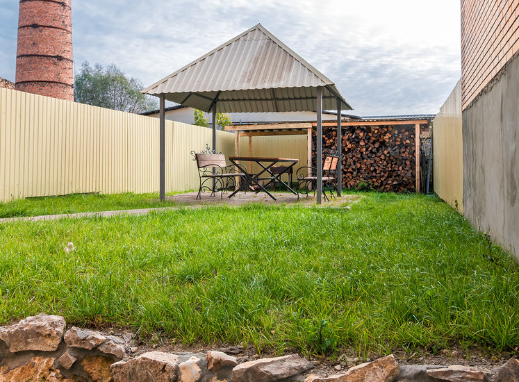 Уличная беседка с мангалом - Баня на Знаменской 54